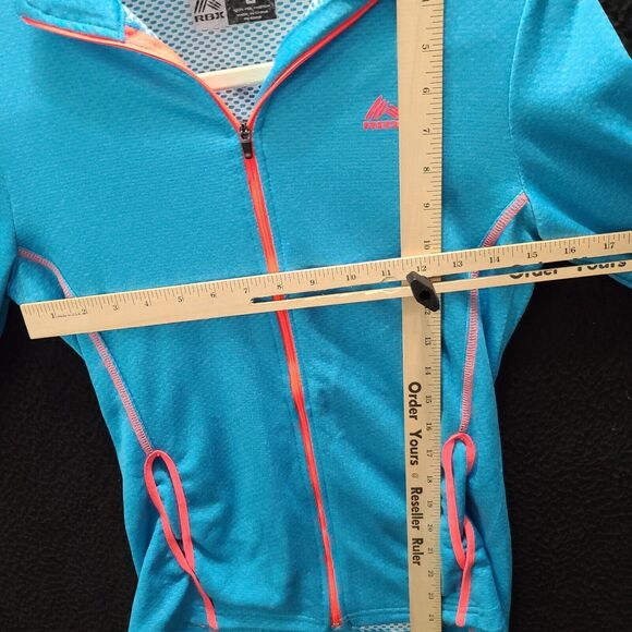 RBX Performance Womens Jacket Blue SIze Small 100% Polyester Long Sleeve Pockets - Picture 3 of 12